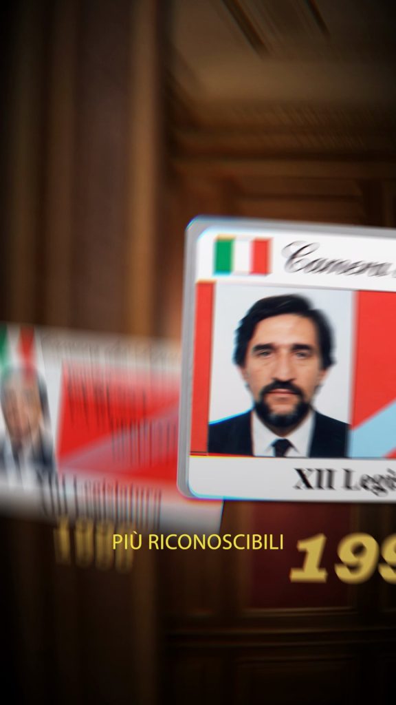 Fotogramma trailer verticale Pulp Podcast con Ignazio La Russa, tessera